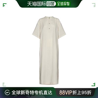 香港直邮TOTÊME 女士 细条纹连衣裙 242WRD1749FB0112P