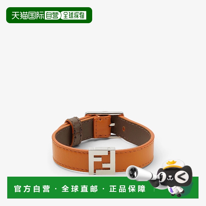 1h可退 欧洲直邮FENDI 芬迪 25秋冬 7AJ682AW3AF1UYE 男士 手镯