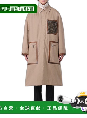 香港直邮Fendi 芬迪 男士 men  大衣 FF0741APNG风衣外套