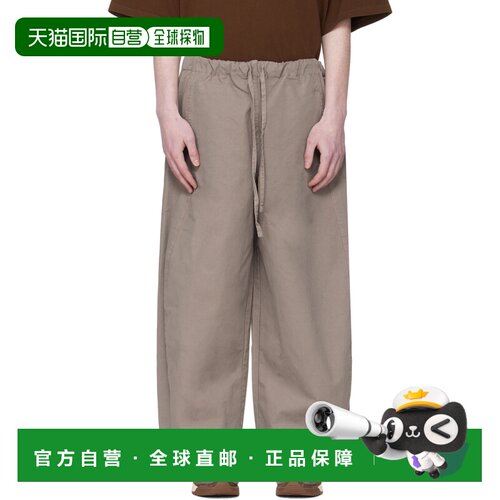 1h可退 香港直邮Entire Studios 男士 灰褐色 Loft 长裤 ESSS26PA
