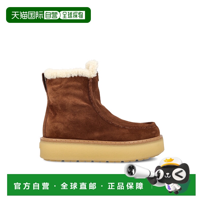 1h可退 香港直邮Prada 普拉达 女士 棕色靴子 1T136OJFTF0324