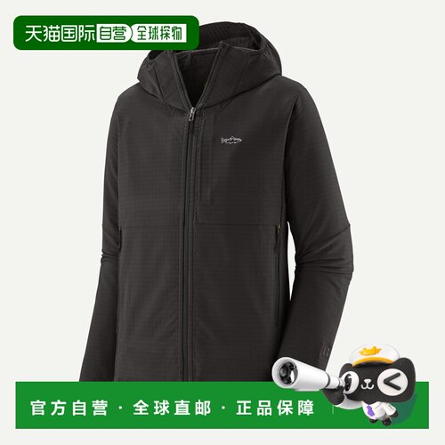 自营欧洲直邮Patagonia R1® TechFace Fitz Roy Trout男士连帽夹