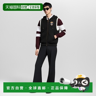 黑色棉双面穿连帽马甲 男士 自营1h可退 欧洲直邮LV路易威登