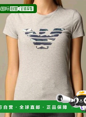 1h可退 香港直邮Emporio Armani 圆领长袖T恤 6H2T7N2J07Z女装