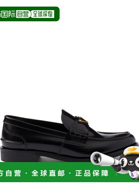 1h可退 香港直邮Prada 普拉达 女士 绒毛皮质乐福鞋 1D813NFA0200