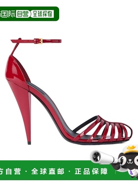 1h可退 香港直邮Givenchy 漆皮笼形高跟凉鞋 BE30ADE1K6