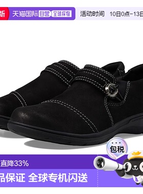 1h可退 香港直邮clarks originals 其乐 女士 Carleigh 珍珠乐福