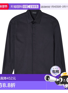 香港直邮Emporio Armani 长袖衬衫男装 EM003755AF18123阿玛尼