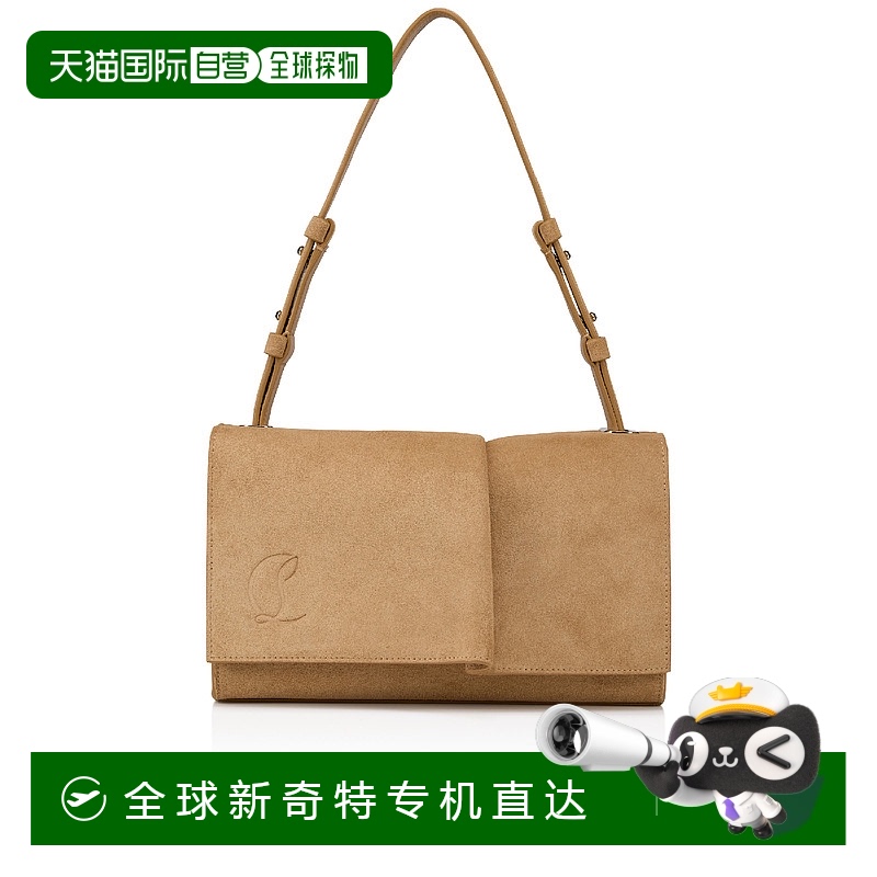 欧洲直邮CL路铂廷 红底鞋 25秋冬 3255139F486 女士 单肩包