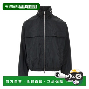 香港直邮Ami Paris 拉链休闲长袖夹克 HJK828PL0039.户外立领外套