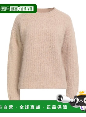 香港直邮Ami Paris 女士 毛衣 beige米色 舒适时尚