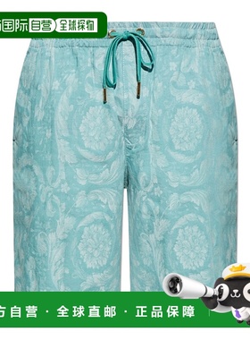 香港直邮Versace 松紧腰短裤 10081871A15031