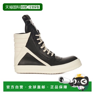 香港直邮Rick Owens GEOBASKETS高帮休闲鞋 RP02E4894LCO牛皮厚底
