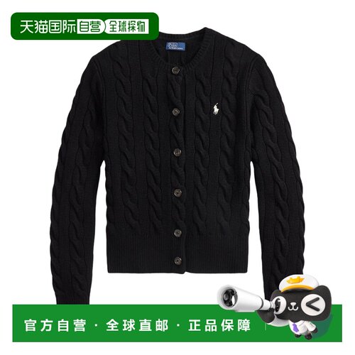 1h可退 香港直邮polo ralph lauren 25FW 长袖针织开衫 Women