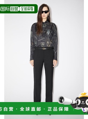 欧洲直邮Acne Studios 烟管裤直筒裤休闲裤