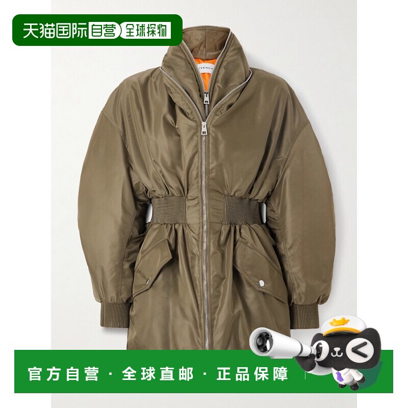 1h可退 Givenchy 纪梵希 女士 带里衬紧身夹克 BW00TH14JD305KHAK