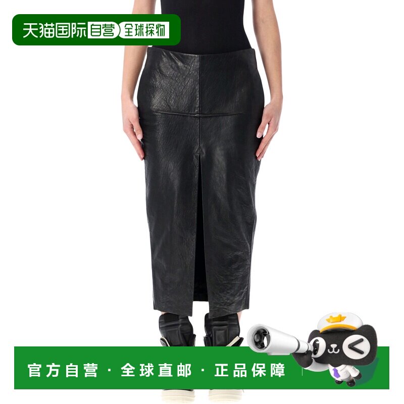 1h可退 香港直邮RICK OWENS 女士半身裙 RP01F6385LBE09 SS2026