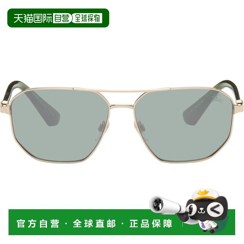 香港直邮Burberry 巴宝莉 男士 金色太阳镜 0BE31661109826080562