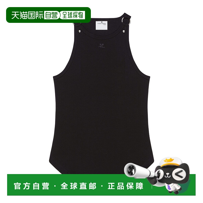 香港直邮Courreges 圆领背心 325JDE142JS0194
