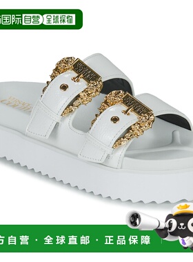 欧洲直邮Versace Jeans Couture 女士 74VA3SM1 凉鞋 白色