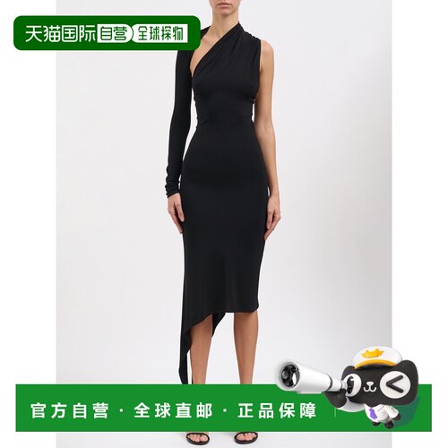 1h可退 香港直邮COURREGES 女士连衣裙 M424JRO523JS01459999BLAC