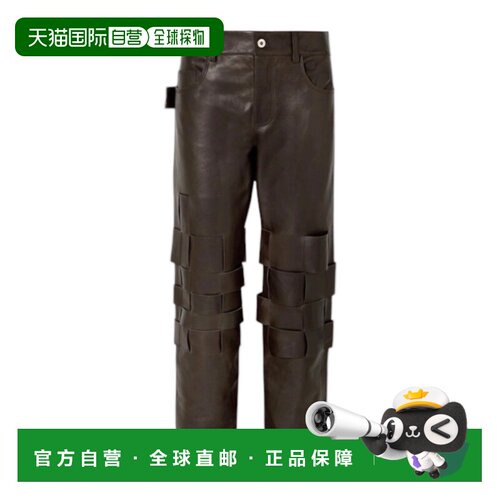 香港直邮Bottega Veneta 腰带袢休闲裤 575947VF3G0