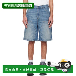 香港直邮CARHARTT WIP 男士 蓝色 OG Aden Double Knee 牛仔短裤