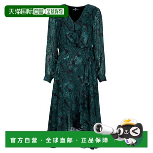 欧洲直邮Freeman T.Porter RAFINA CHECKERS 女士服装长连衣裙 2