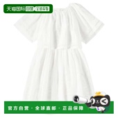香港直邮Chloe 蔻依 女童 1h可退 英格兰刺绣棉质连衣裙童装