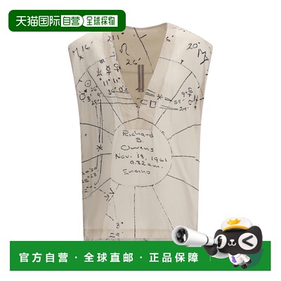 香港直邮rick owens 瑞克 欧文斯 男士 Flightsuit 短款上衣 RR01