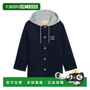 1h可退 香港直邮Celine 灯芯绒休闲夹克 RV0O6694V.