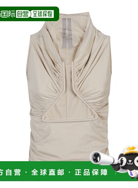1h可退 香港直邮Rick Owens 无袖上衣 RP01F6223JNDB