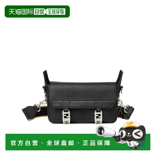 1h可退 欧洲直邮FENDI 男士单肩包 7VA697B12GF0QA1 AW2026 黑色