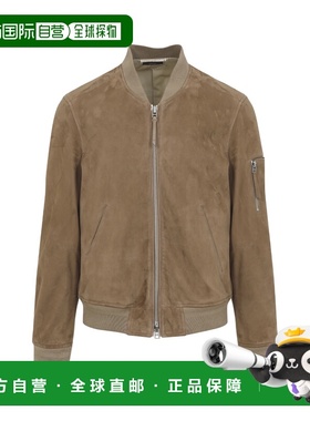 1h可退 香港直邮Tom Ford 汤姆 福特 男士 皮革夹克 LBS087LMS027
