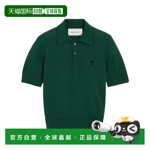 1h可退 香港直邮Ami Paris 女士POLO衫 FPL458KN0197A258 AW2026