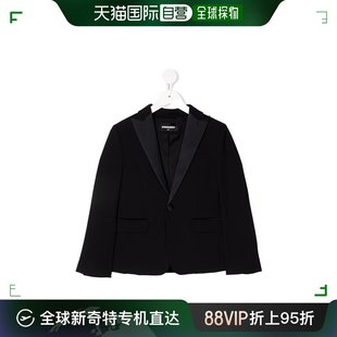 翻领单排扣西装 香港直邮Dsquared2 男童 DQ0397D 二次方 外套童装