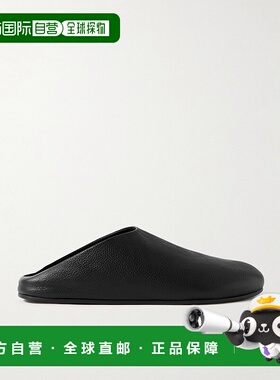 1h可退 香港直邮The Row 男士 Hudson 全粒面皮质木屐 F2118L636