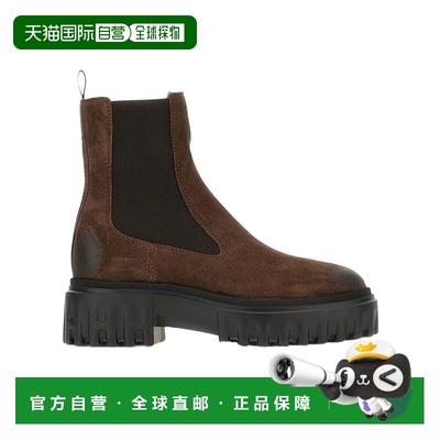 1h可退 香港直邮Hogan 弹性短靴 HXW7000FV30BYE厚底时尚靴子女鞋