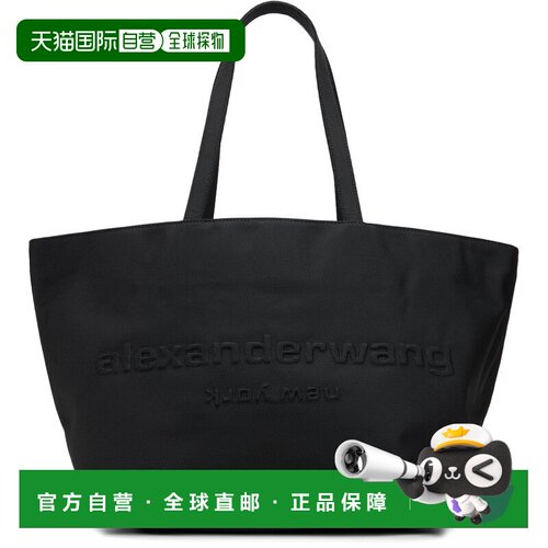 香港直邮Alexander Wang 亚历山大 王 女士 黑色 Punch 托特包
