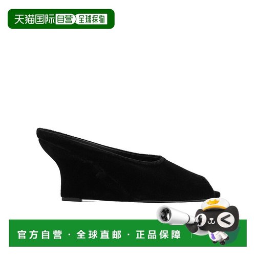 1h可退 香港直邮Toteme 露趾坡跟鞋 261WAS0280FB0420