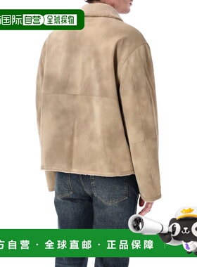 香港直邮Represent 男士 人造毛羊皮夹克 MLM10013225