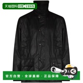 香港直邮barbour 巴伯尔 1h可退 男士 Bedale Front 黑色刺
