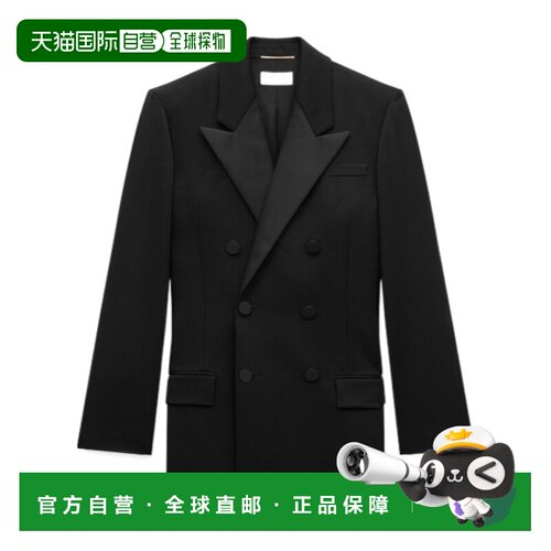 Saint Laurent 长袖羊毛西装外套 796879Y7E63 【付后1h可退】