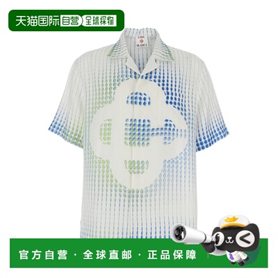 1h可退 香港直邮Casablanca 男士 PILLS CUBAN SS 领衬衫 MSP26SH