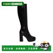 1h可退 G8039670RICVGIBla 粗高跟长筒靴 香港直邮Gianvito Rossi