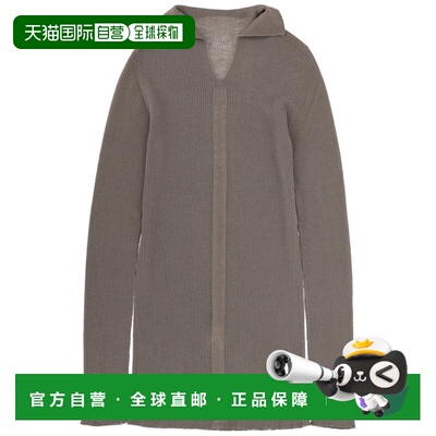 香港直邮RICK OWENS 男士衬衫 RU01F2641RIBM34 SS2026 灰色
