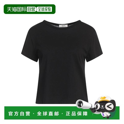 1h可退 香港直邮AGOLDE 女士 基础款T恤 black黑色 舒适时尚