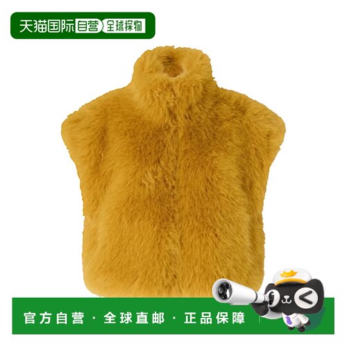1h可退 香港直邮Pinko 品高 女士 Cropped faux fur vest 107688A