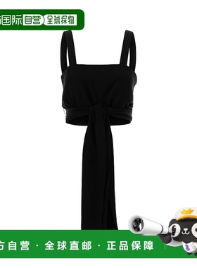 香港直邮Chloe 蔻依 女士 Canotta corta con nastri sul davanti