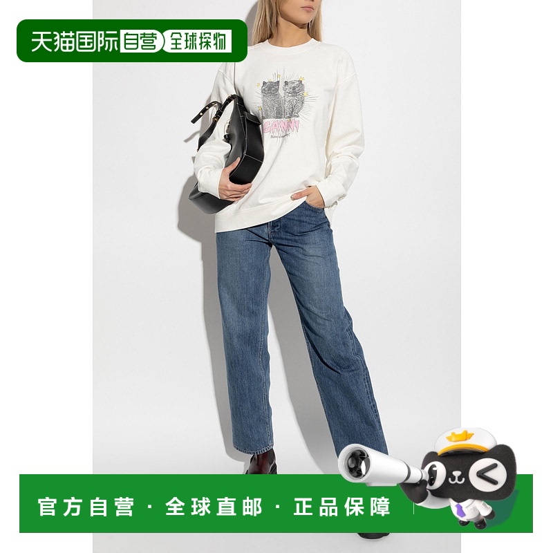 1h可退 欧洲直邮ganni 女士 运动衫卫衣